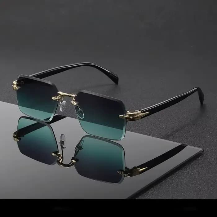 Lunettes carrées à la mode pour hommes