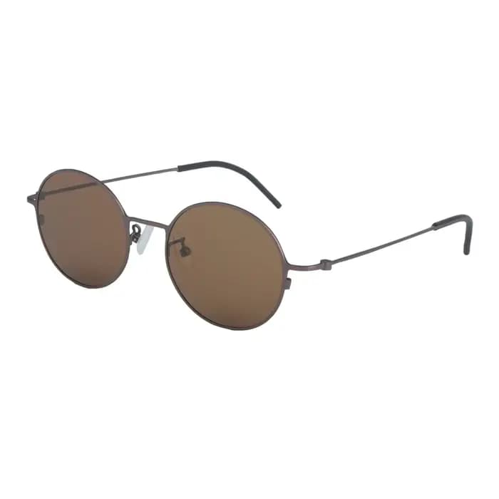 Hommes ronds pur titane lunettes de soleil femmes classique conduite