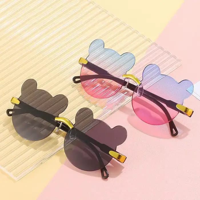 Lunettes de soleil en forme d'ours pour enfants