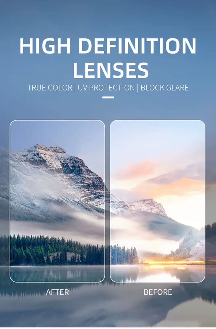 Lunettes de soleil rétro unisexes à la mode