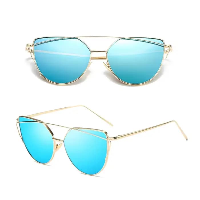 Lunettes de soleil Vintage en forme d'oeil de chat pour femmes