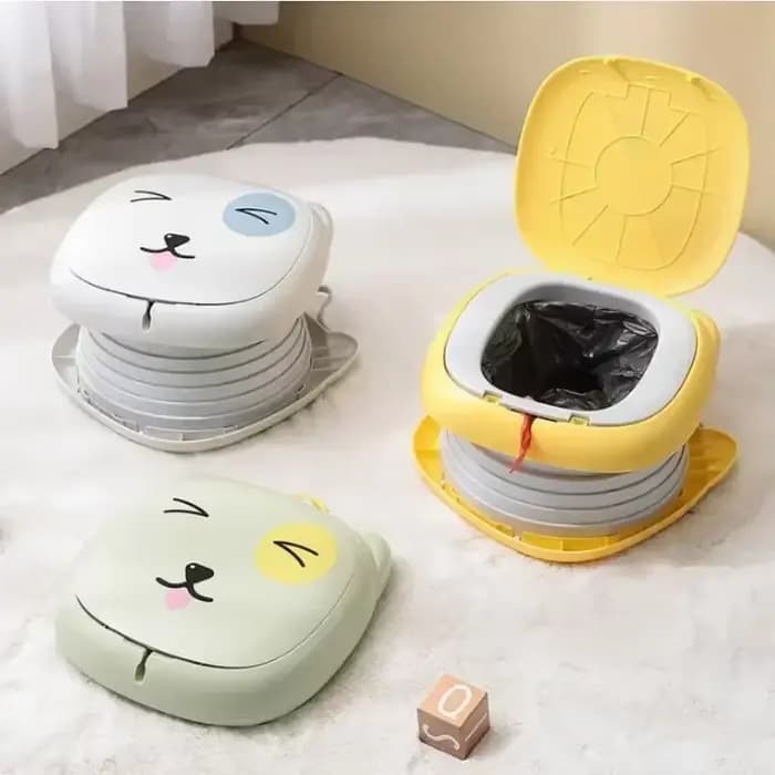 Toilettes pliables pour enfants, siège d'entraînement, toilettes de voyage pour bébés, pot Portable pour enfants, voiture scellée, urinoir Anti-odeur