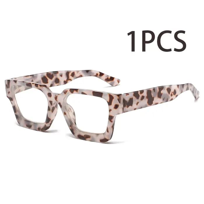 1 paire de lunettes de lecture élégantes et confortables