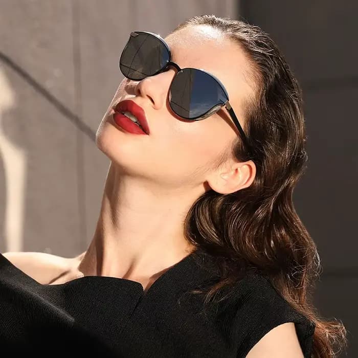 BARCUR lunettes De Soleil polarisées femmes luxe rond verre De Soleil pour femmes dames Femme ombre Lunette De Soleil Femme
