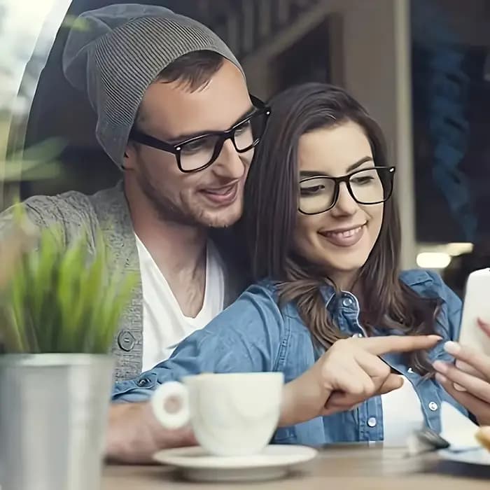 3 paires de lunettes à verres transparents à la mode de style Y2K adaptées à un usage quotidien pour hommes et femmes