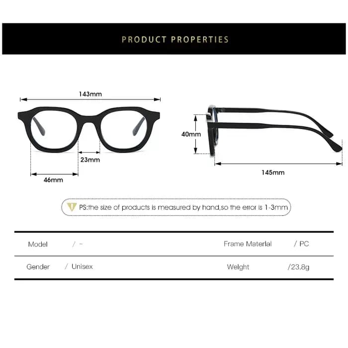 Lunettes de lecture ovales élégantes pour hommes et femmes