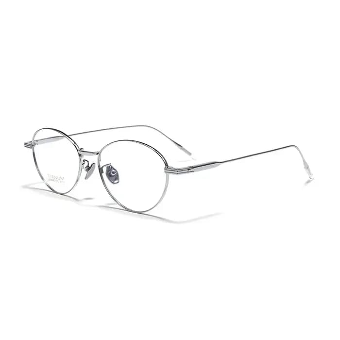Montures de lunettes coréennes œil-de-chat en titane pour femmes