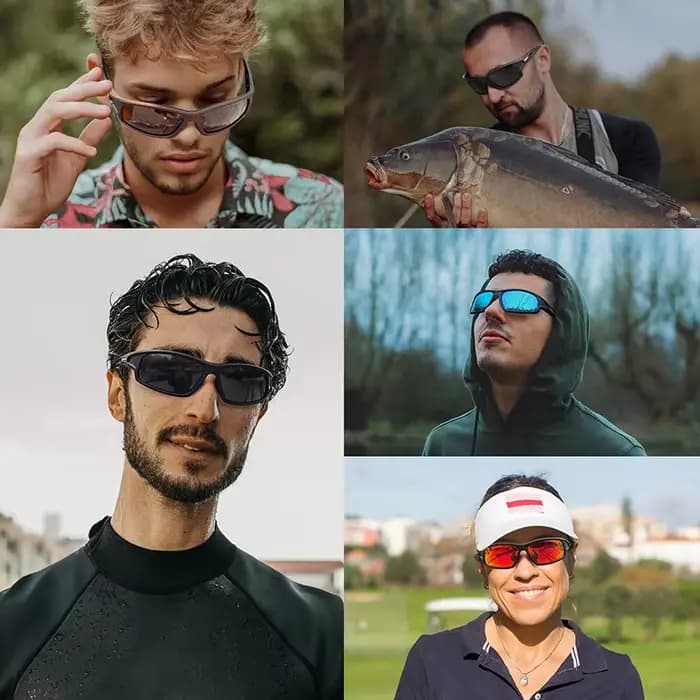 Lunettes de soleil polarisées pour hommes et femmes