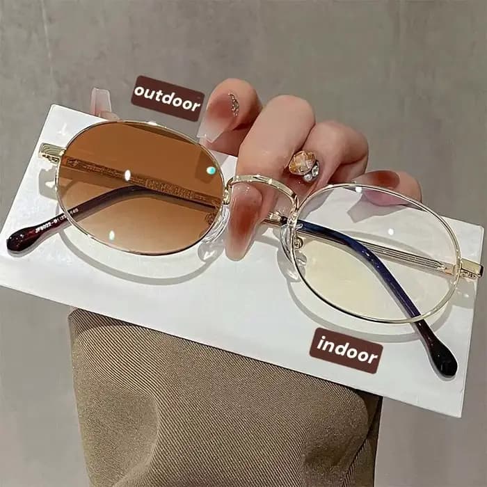 Lunettes de myopie photochromiques pour femmes et hommes