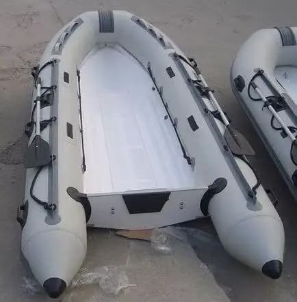 Bateau pneumatique à rames en fibre de verre, bateau pneumatique à rames RIB