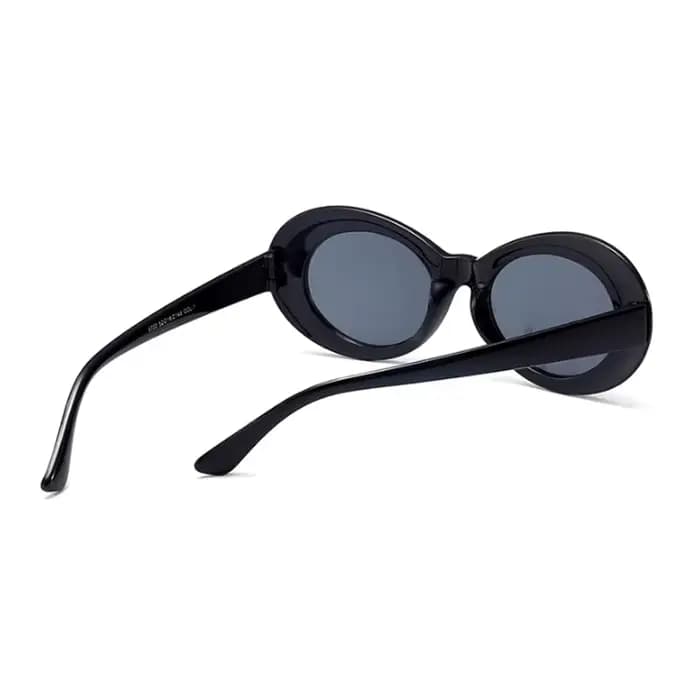 Vintage ovale rond lunettes De soleil femme marque