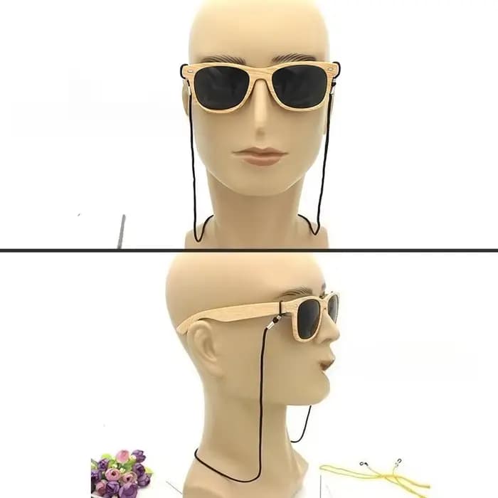 12 pièces-1ensemble lunettes lanière mode coloré Nylon