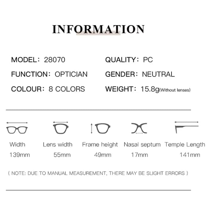 Lunettes Anti-bleu rétro pour femmes