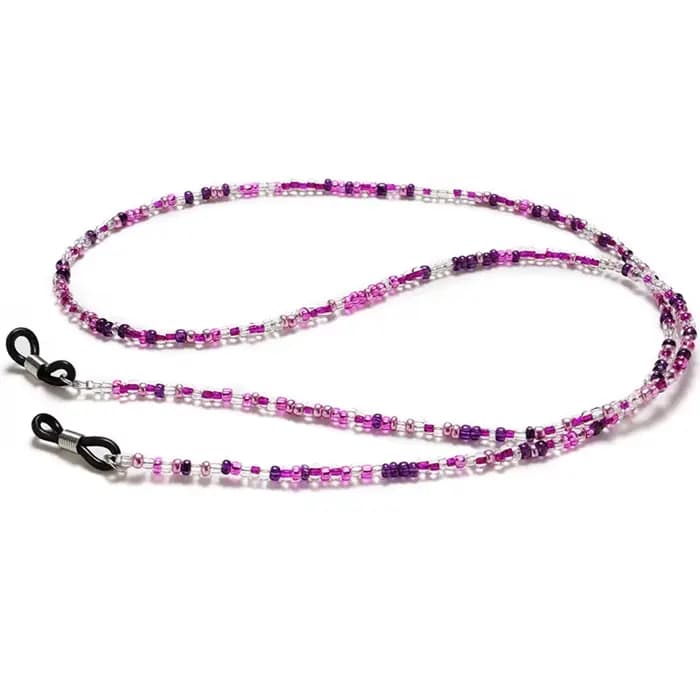 Chaînes de lunettes de mode pour femmes poire cristal