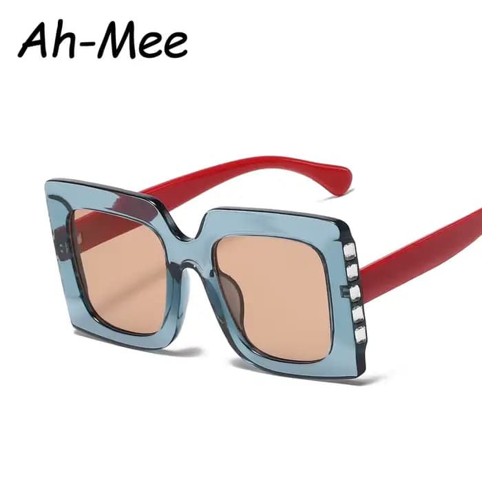 Randonnée nouvelle mode femmes carré Anti lumière lunettes pour dames moderne marque de luxe