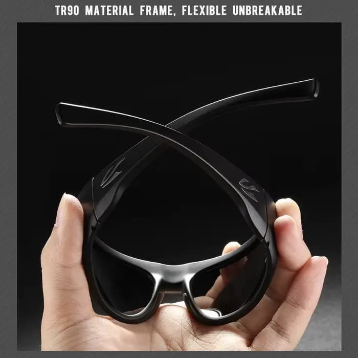Nouvelles lunettes de soleil polarisées TR90 de haute qualité de la marque KAENON pour hommes