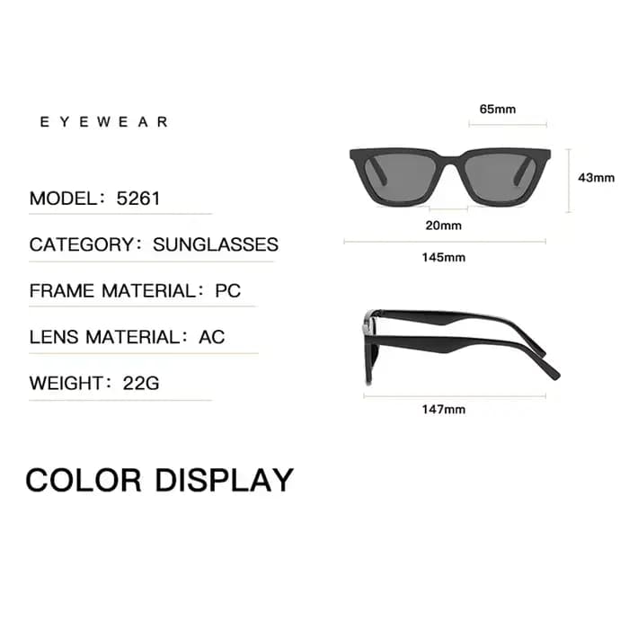 Fabricant de lunettes de soleil sexy pour femmes