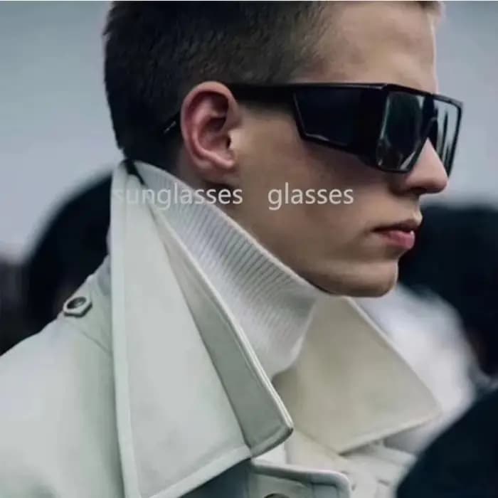 Lunettes de soleil surdimensionnées pour hommes