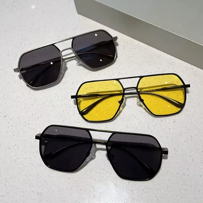 Lunettes polarisées carrées photochromiques pour hommes et femmes
