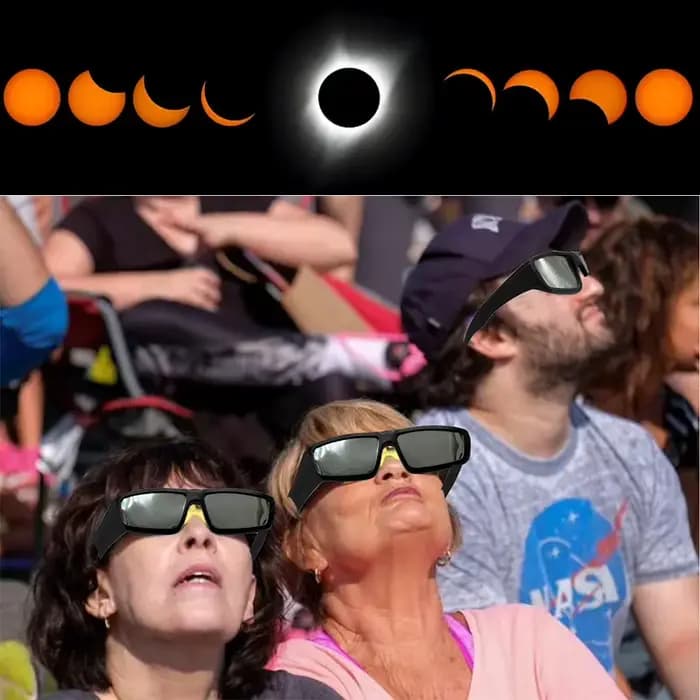 Lot de 1/2/5 lunettes d'éclipse solaire