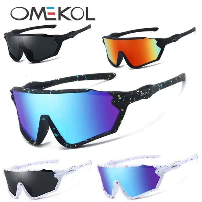Omekol-Lunettes de soleil de cyclisme pour hommes et femmes