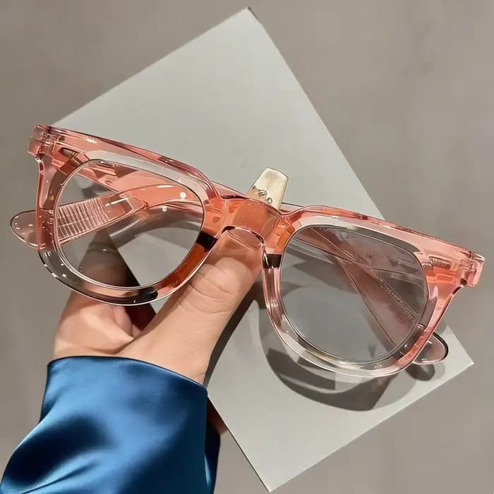 Nouvelle Tendance Lunettes Photochromiques Surdimensionnées Hommes Femmes Verres HD