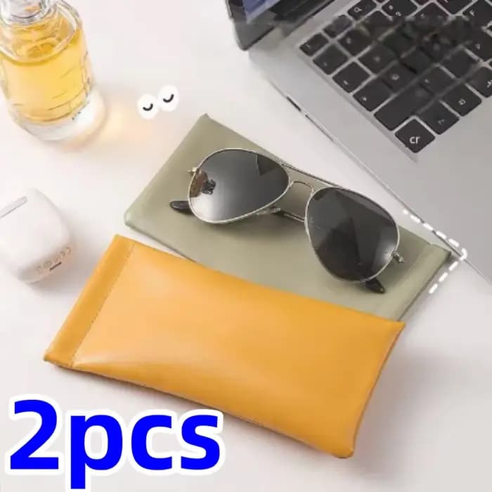 Étui à lunettes de soleil en cuir PU