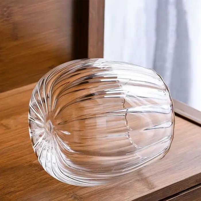Récipient alimentaire bouteilles de stockage de cuisine pot en verre récipient hermétique Grains thé café grains Grains bonbons pots couvercle en bois conteneurs