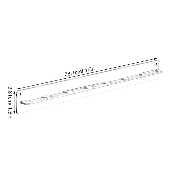 Support d'affichage pour lunettes durable à 7 trous