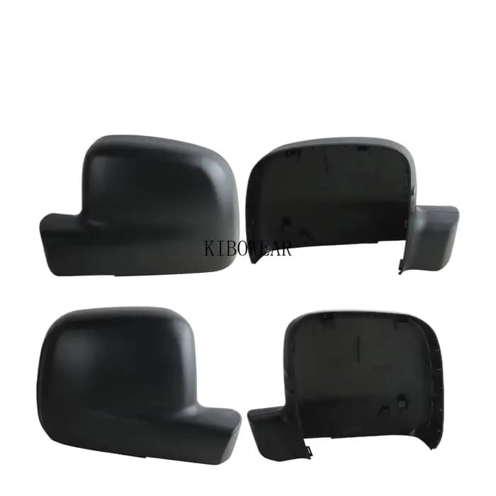 1 pièce Cache de rétroviseur latéral avec base en verre pour VW Transporter T5 Multivan 2003-2010 Caddy 2004-2010 Pièce de rechange automobile Cap LHD