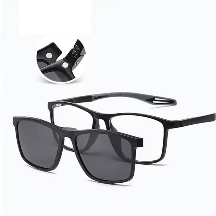 Lunettes de Prescription magnétiques à clipser 5 en 1 TR90