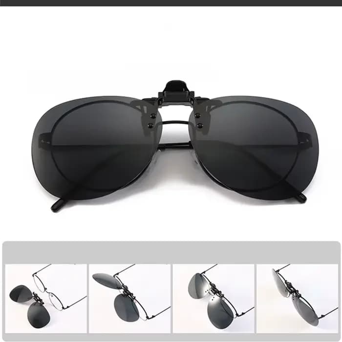 Lunettes de soleil polarisées à clip