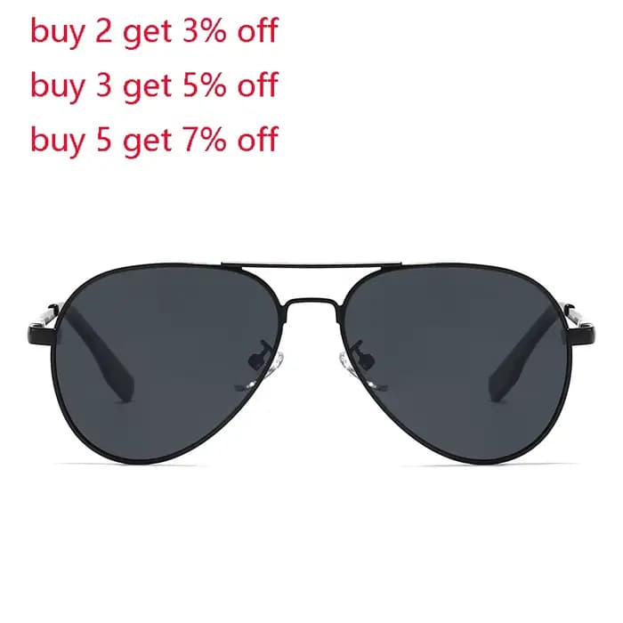 Lunettes de soleil polarisées à lentille colorée pour myopie