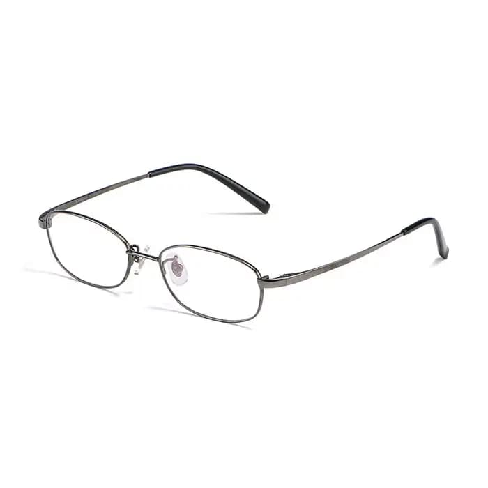Lunettes optiques à monture en titane à jante complète pour hommes et femmes