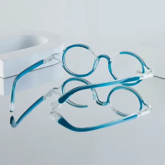 Lunettes unies à la mode pour hommes, 1 pièce, nouveau cadre rond rétro, décontracté, confortable, polyvalent, adapté à un usage quotidien, Internet Br