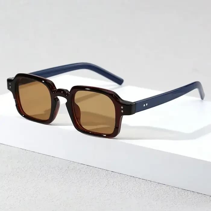 Lunettes de soleil carrées classiques rétro pour femmes et hommes