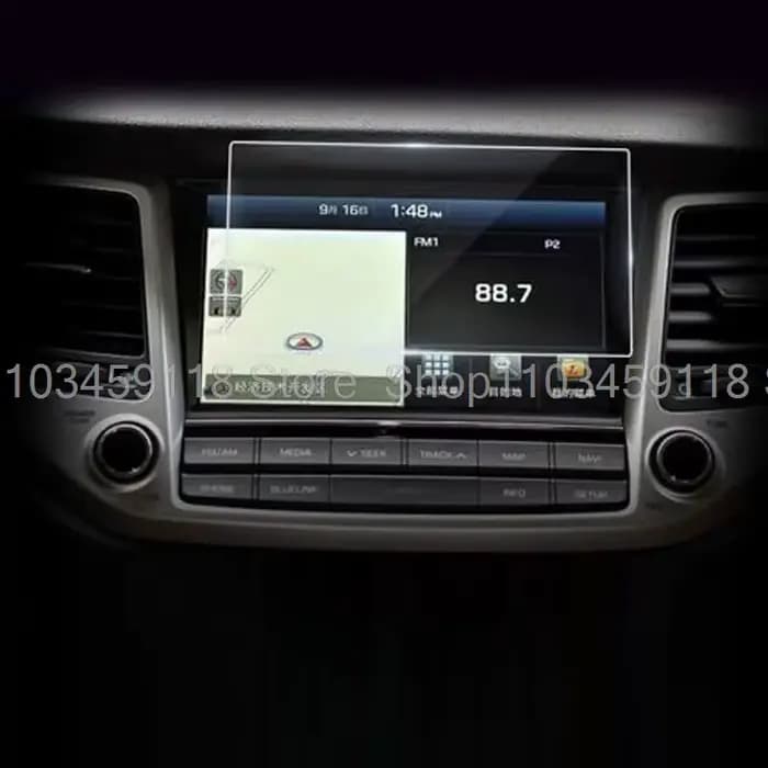 Film protecteur d'écran en verre du Guatemala pour Hyundai, accessoires anti-rayures, navigation GPS de voiture, 4,3 son, 2015, 2016, 2017