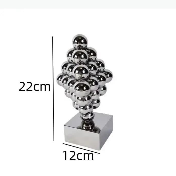Pyramide en verre cristal, ornement de bureau, statue d'art, sculpture, accessoires de décoration pour salon, figurines, miniatures, artisanat