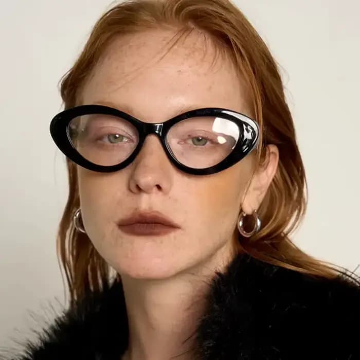 Lunettes de soleil œil de chat vintage pour hommes et femmes