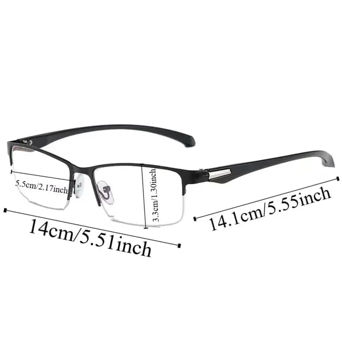 Lunettes Anti Blu-ray transparentes en plastique PC pour hommes