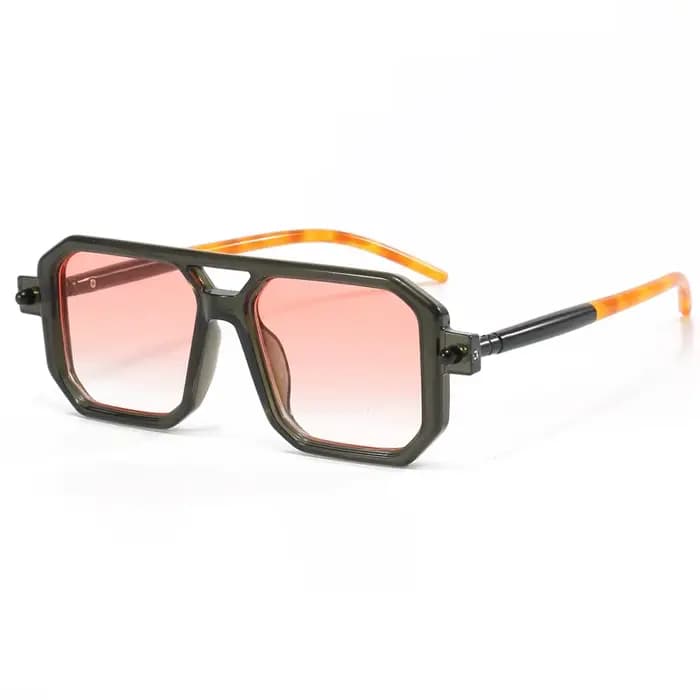 Nouvelles lunettes de soleil carrées populaires de Style rétro