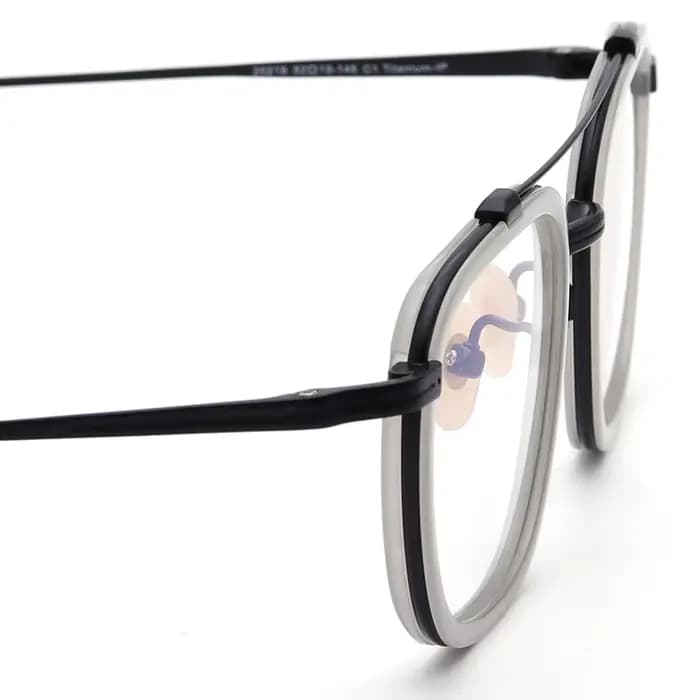 Monture de lunettes en titane pour hommes et femmes