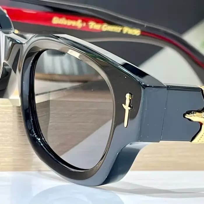 GFSN 004 Lunettes de soleil rétro classiques faites à la main pour femme
