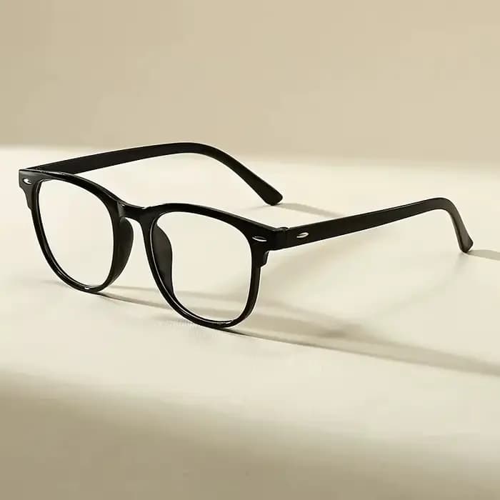 3 paires de lunettes rétro tendance - Verres transparents - Convient aux hommes et aux femmes