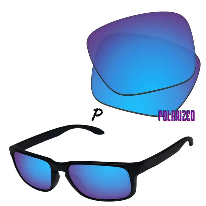 Verres de remplacement polarisés pour lunettes de soleil Oakley Holbrook XL OO9417 59 mm - Plusieurs options