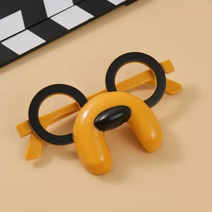 Lunettes amusantes pour chiot, 1 pièce, boule de personnalité, mode animale de compagnie, lunettes d'halloween bidimensionnelles, fournitures de fête pour Festival à domicile