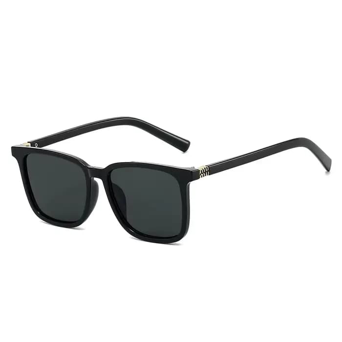 Nouvelles lunettes de soleil carrées à grande monture de Style coréen pour hommes et femmes