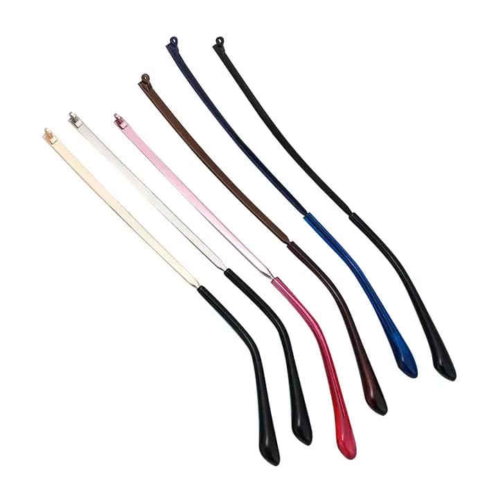 Remplacement de jambe de lunettes, bras de temple en métal pour réparation de lunettes
