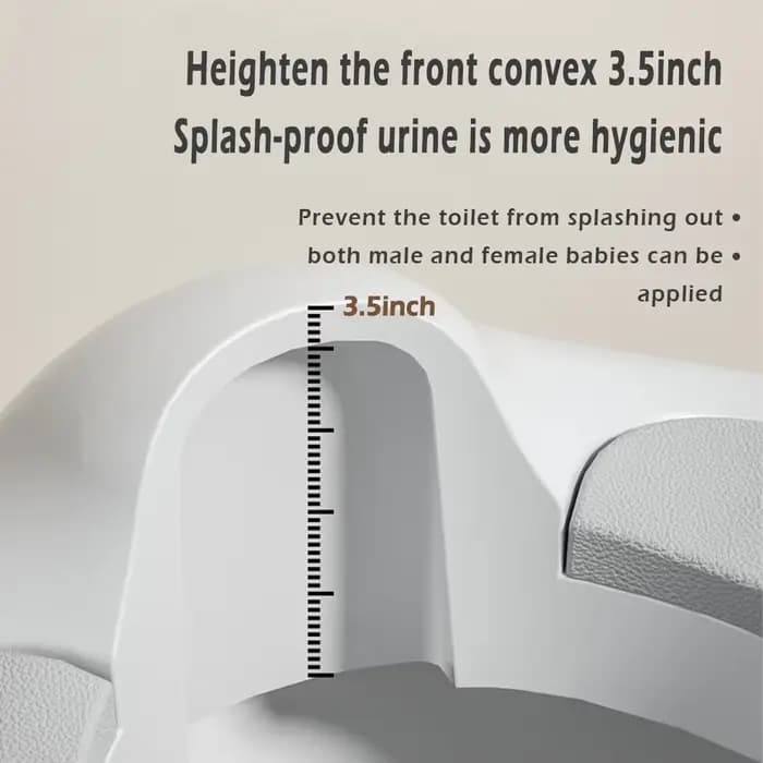 Siège de toilette pour enfants, siège d'apprentissage de la propreté avec coussinets antidérapants, siège de toilette portable pour bébé, sans installation