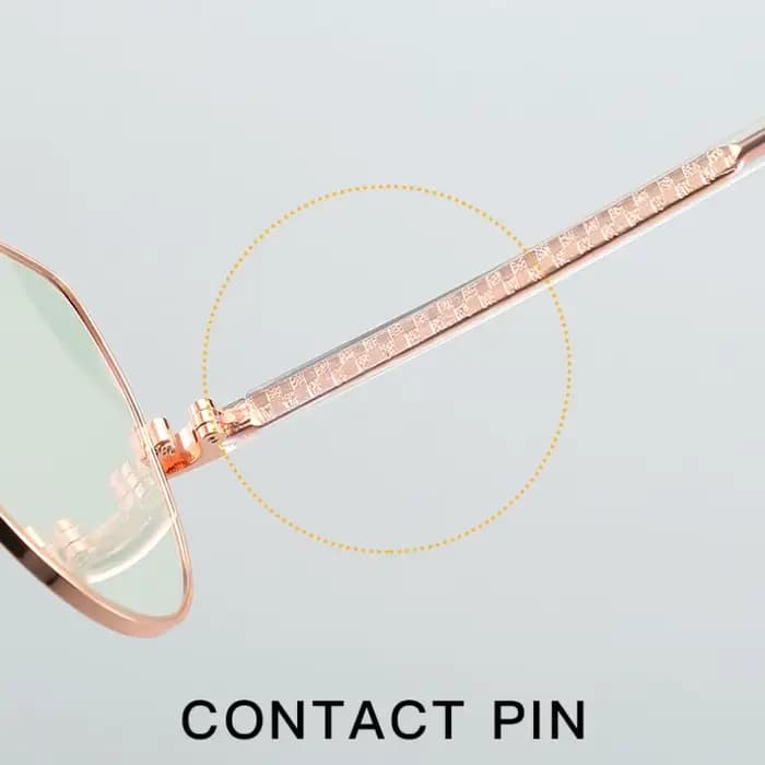 Fashioin-Monture de lunettes en alliage à jante complète pour femmes